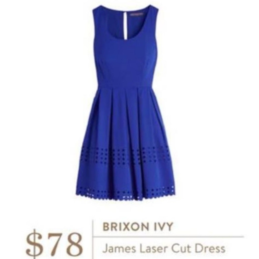 EUC Stitch Fix Brixon Ivy James Laser Cut Dress, Size Medium